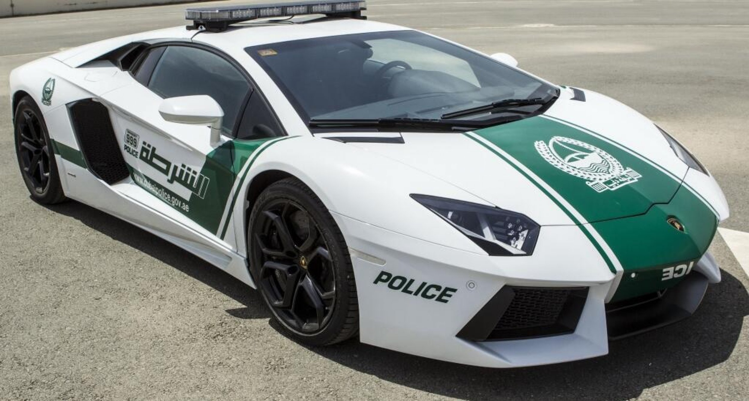 Dubai Police Add Lamborghini Aventador To Fleet Of Vehicles