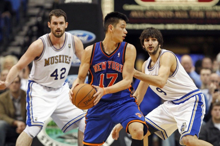 Jeremy Lin set a record with a 109 total points in his first four NBA starts.