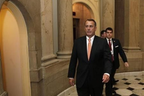 House Speaker John Boehner on Capitol Hill, Dec. 23, 2011