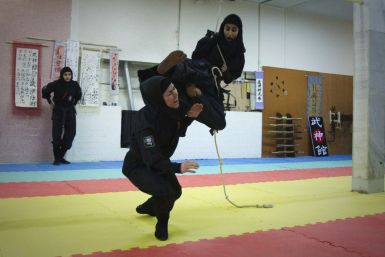 Iran's Female Ninjutsu Warriors: Women Throw Hijab to Become Ninja Assassins