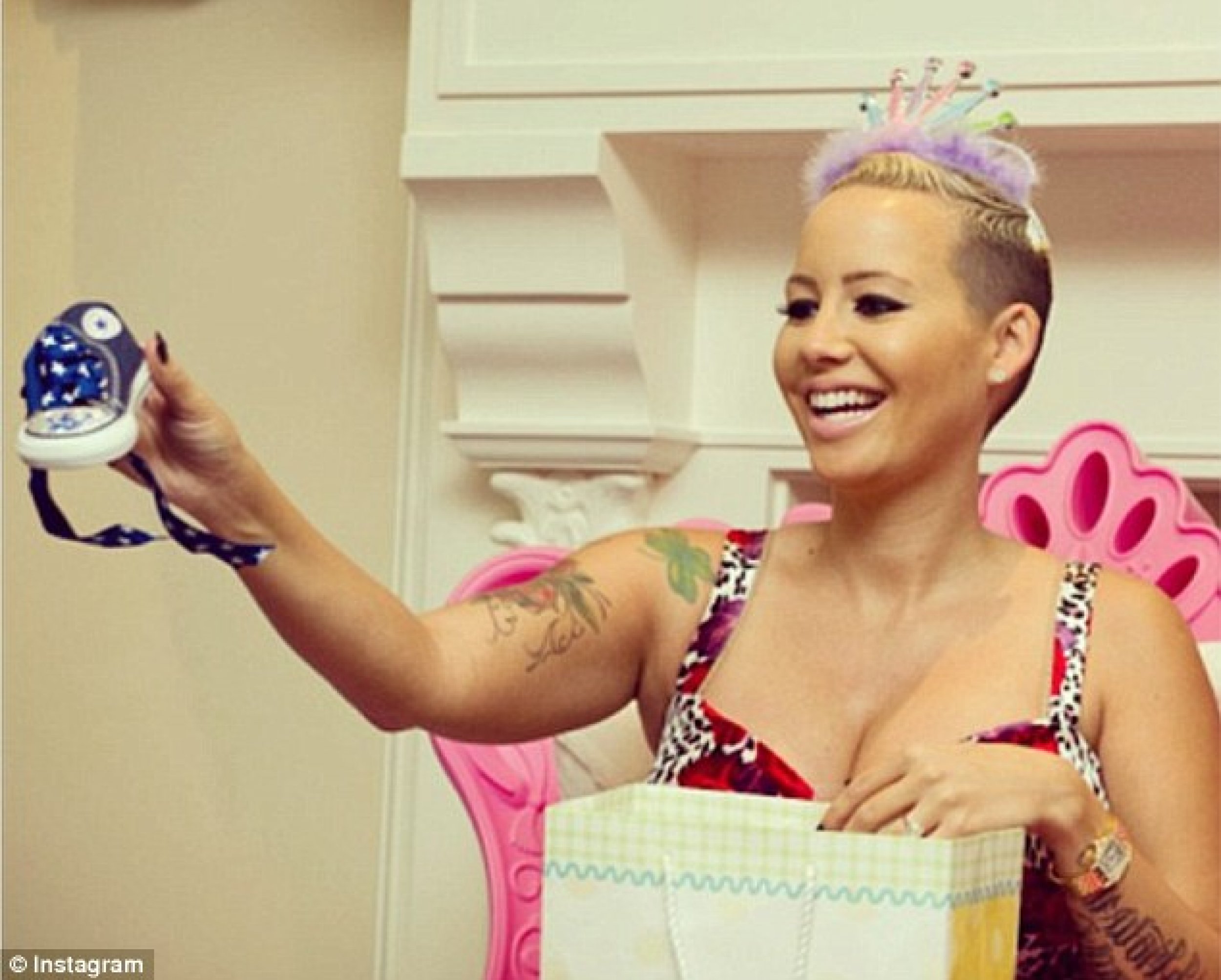 Amber Rose Has Second Baby Shower
