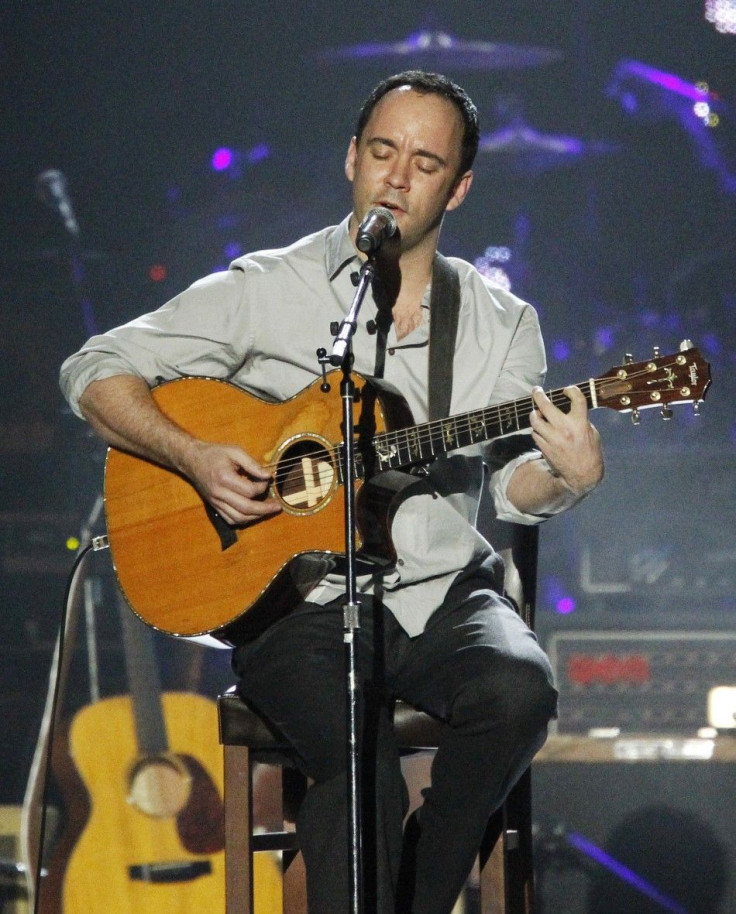 Dave Matthews Band 2012 Summer Tour