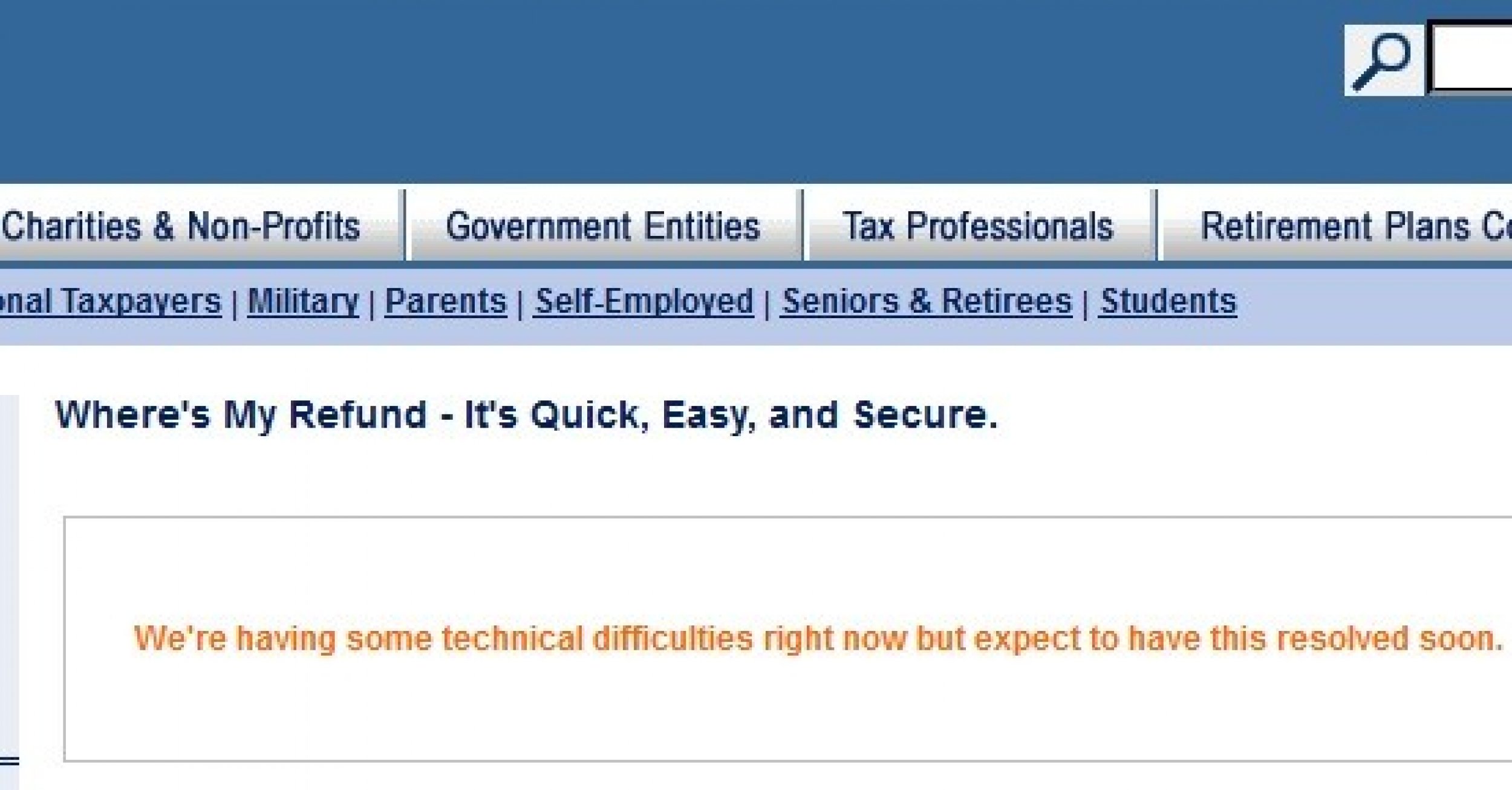 where-s-my-refund-irs-web-tool-down-deactivated