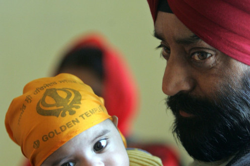 Sikh baby