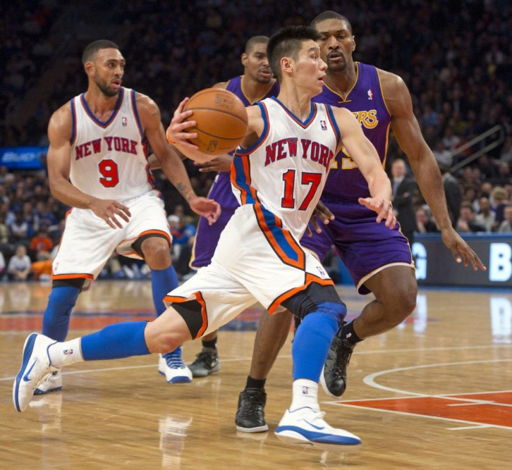 Jeremy Lin and Metta World Peace