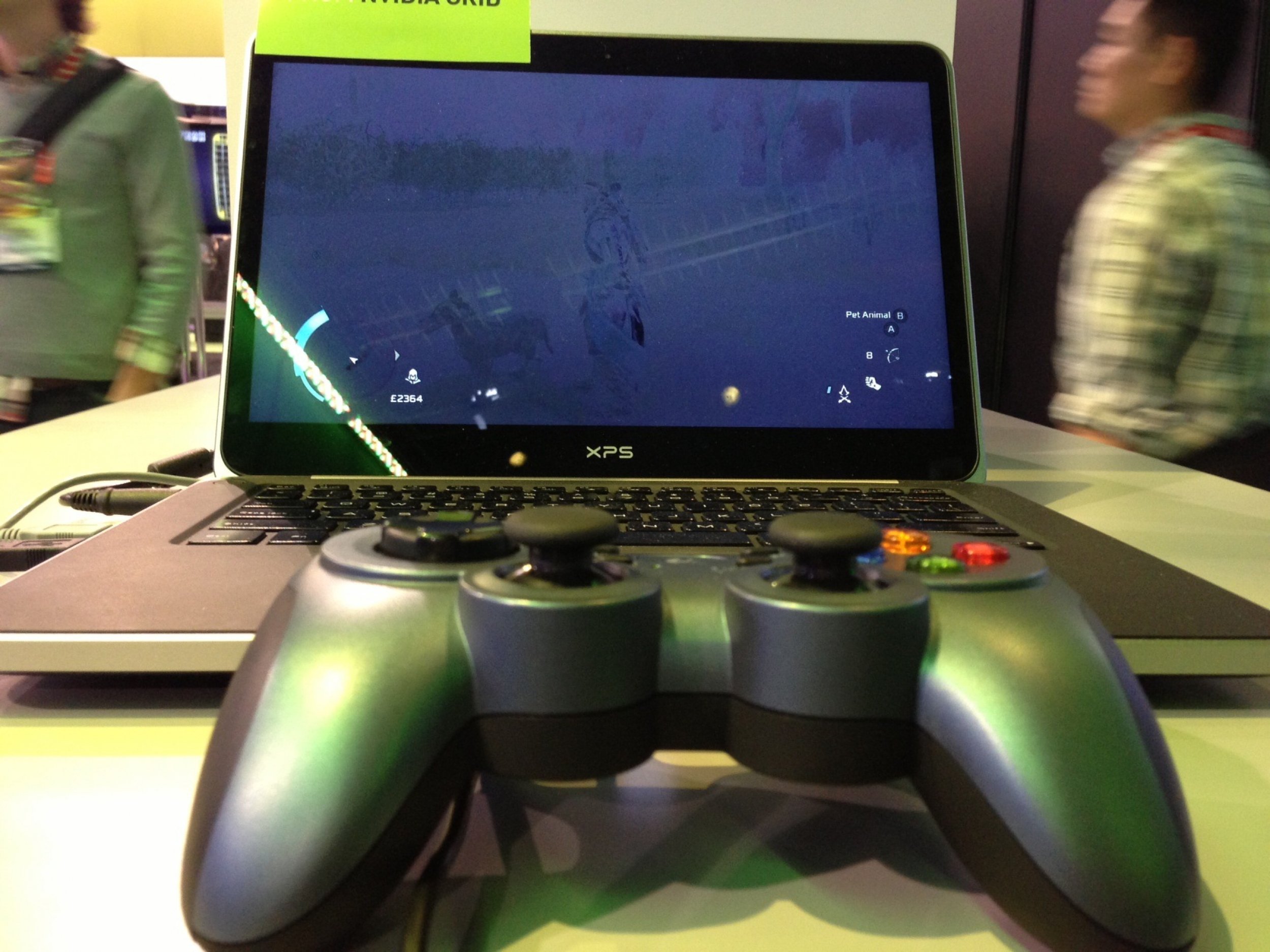 NVIDIA Cloud Gaming on Laptop
