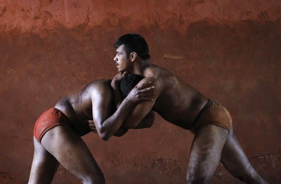 Indian Mud Wrestlers