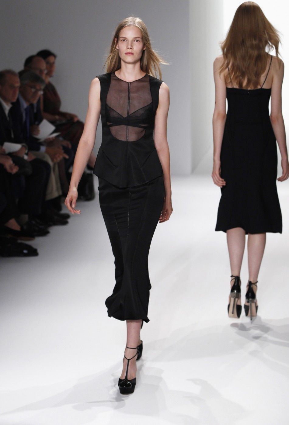 Calvin Klein Opts for Neutral and Monochromatic Hues at 2012 New York Fashion Week