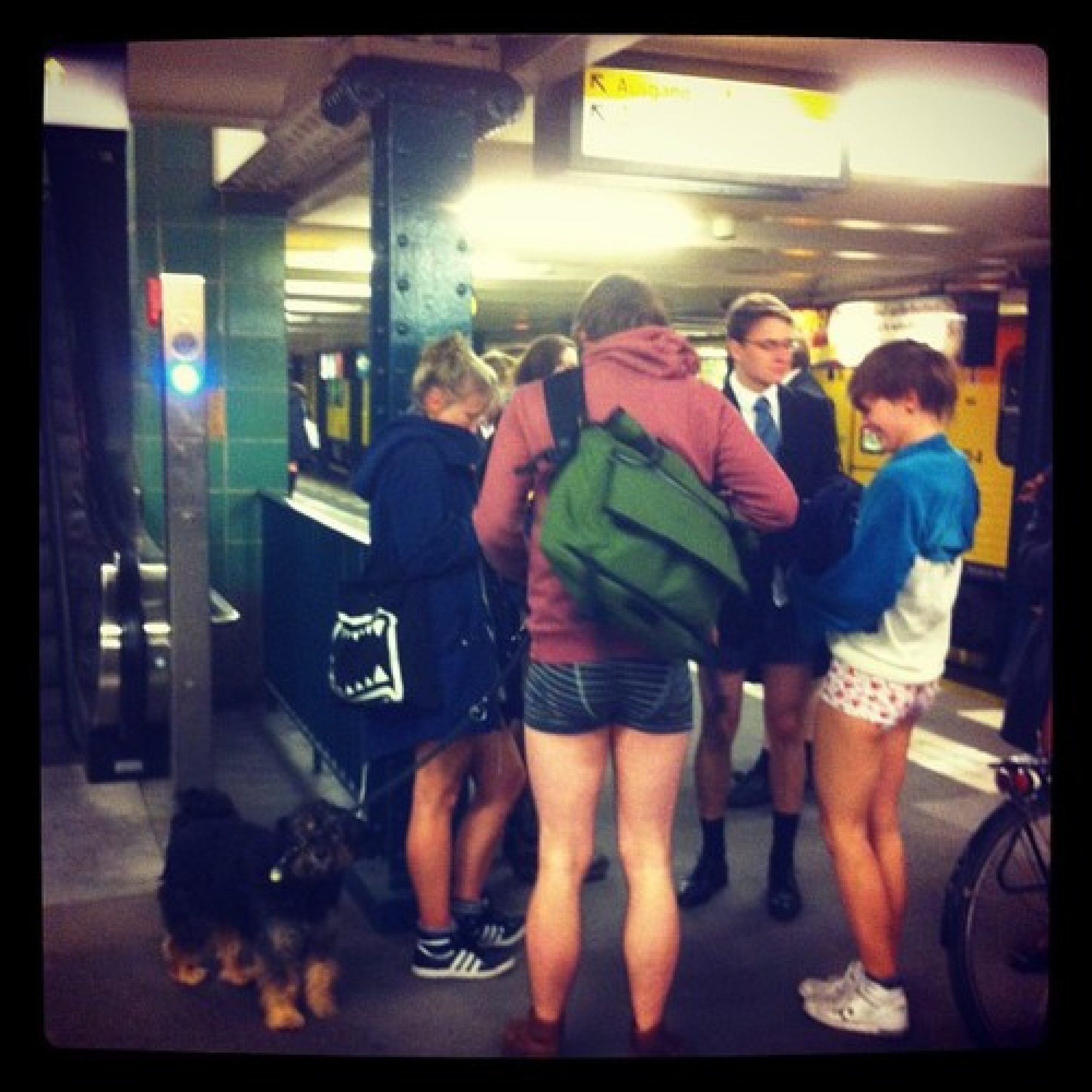 No Pants Subway Ride Berlin, Germany
