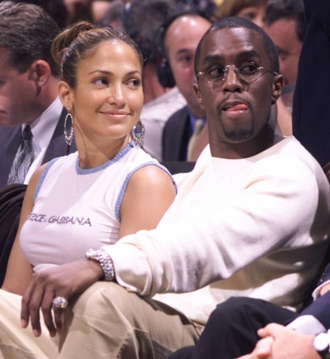Jennifer Lopez And P. Diddy Reunite At Golden Globes 2013