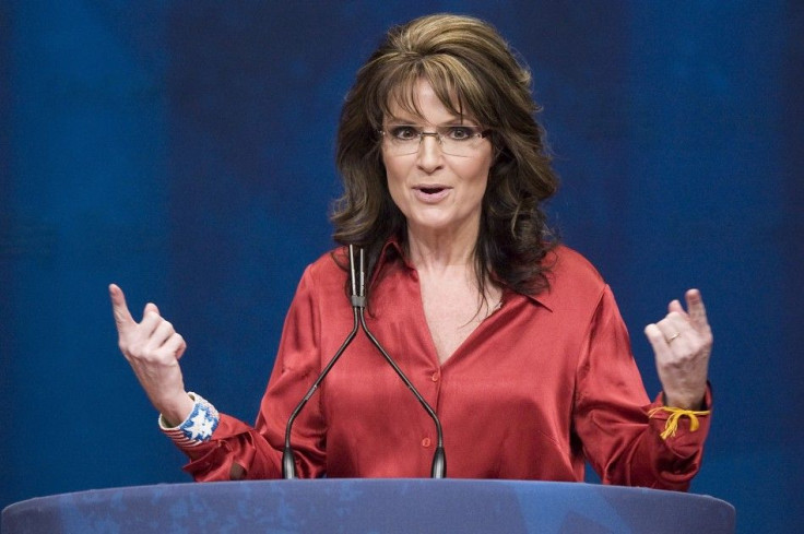 Palin addresses the Conservative Political Action Conference (CPAC) in Washington