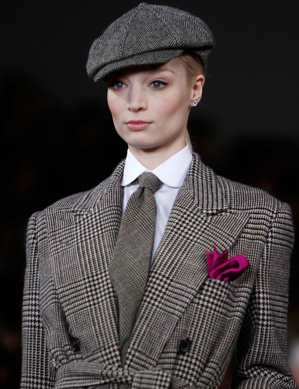 Ralph Laurens Very British Collection at the 2012 NY Fashion Week Finale