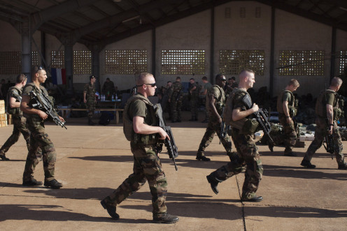 French Troops in Mali