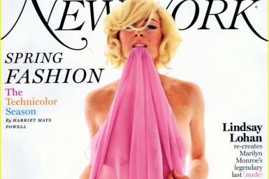 Lohan New York Magazine Cover