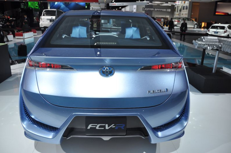Toyota FCV-R hydrogen fuel cell vehicle