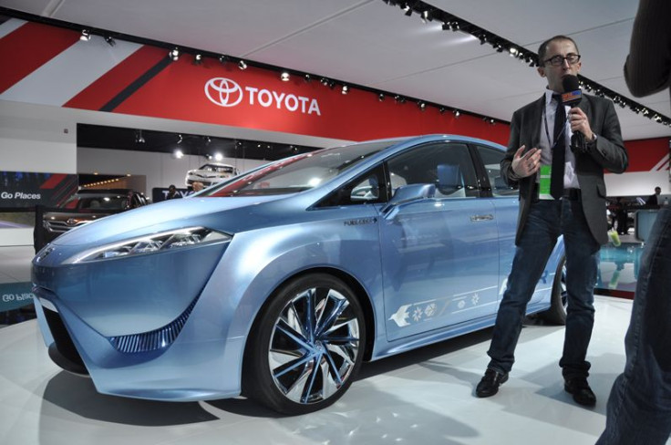 Toyota FCV-R hydrogen fuel cell vehicle