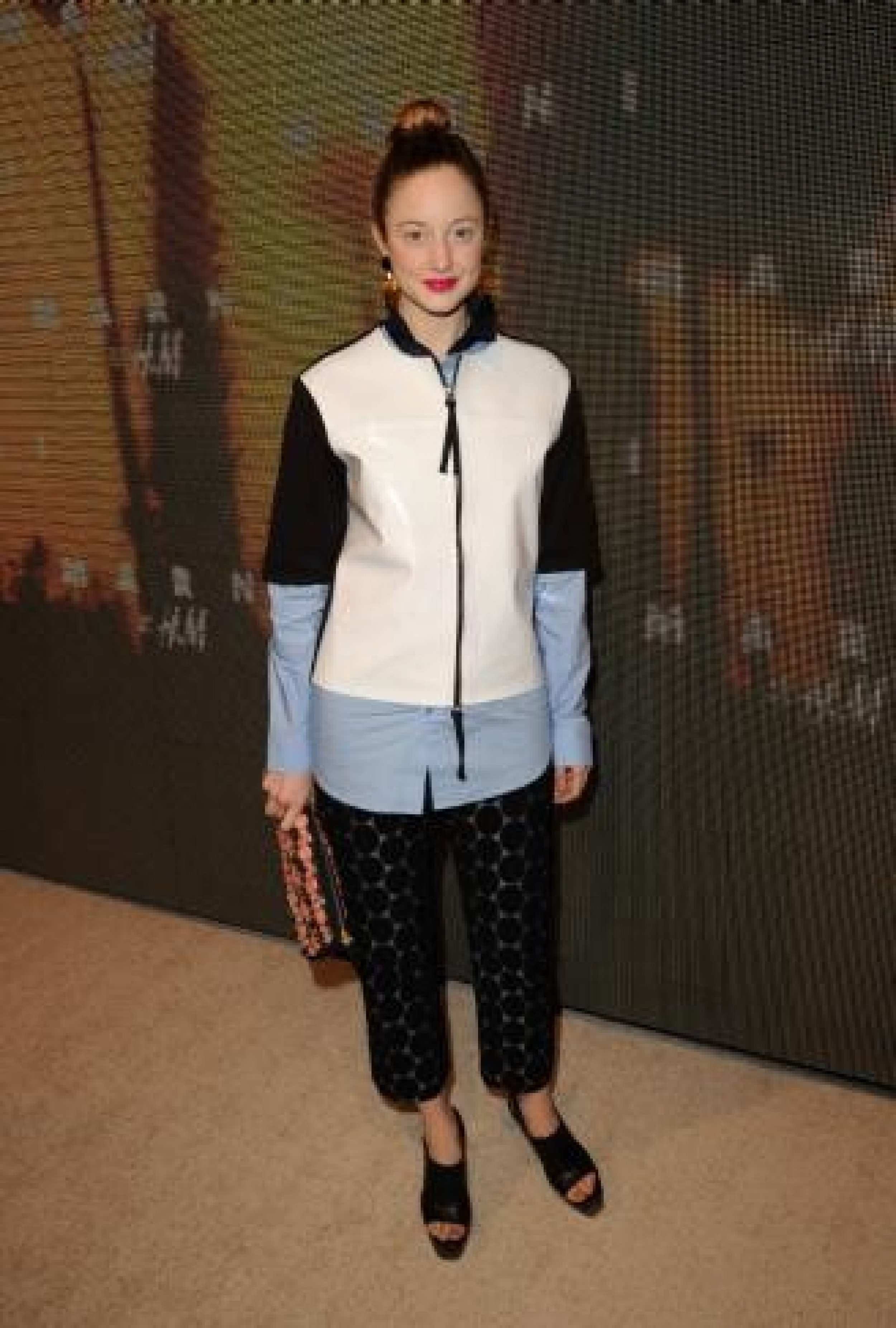Marni for HM Bash Drew Barrymore, Lily Colllins, Freida Pinto and Others at the Event 