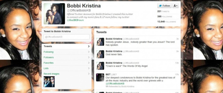 Bobbi Kristina Brown Twitter
