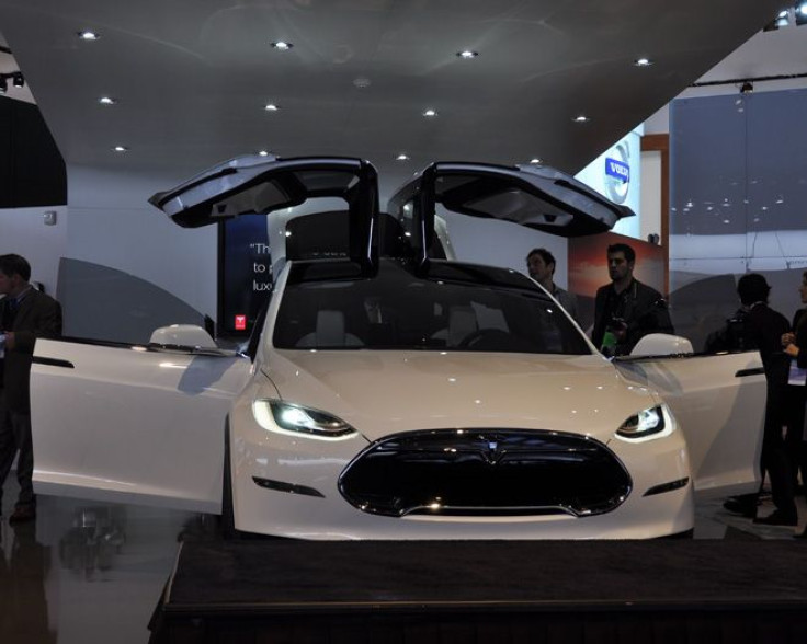Tesla Model X prototype electric SUV