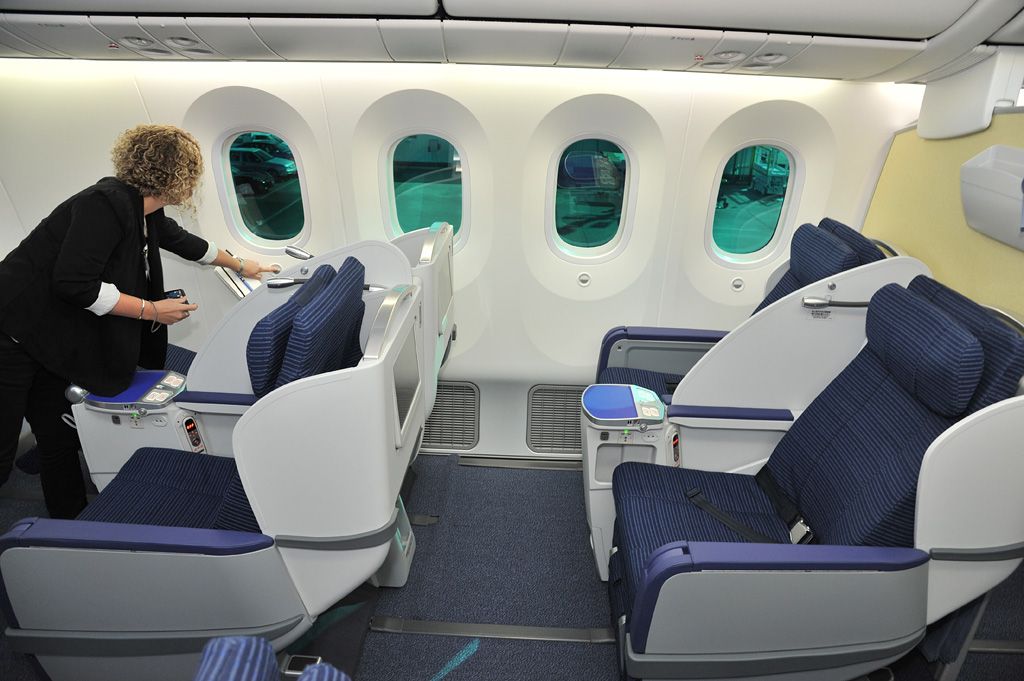 Inside The All Nippon Airways Boeing 787