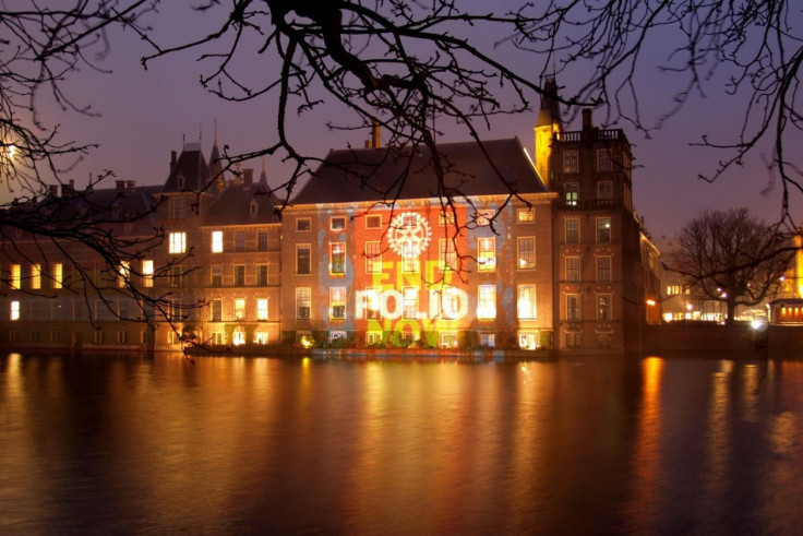 The Senate in The Hague - Rotary Clubs Light up the World to End Polio