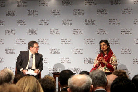 Pakistani Foreign Affairs Minister Hina Rabbani Khar