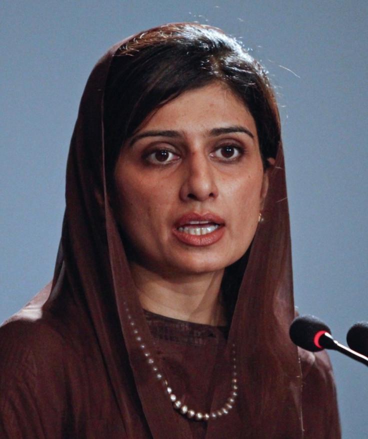 Pakistan Foreign Minister Hina Rabbani Khar