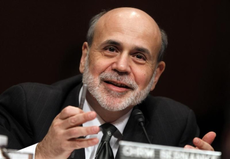 U.S. Federal Reserve Chairman Ben Bernanke testifies before a Senate Budget Committee hearing on the outlook for the U.S. Monetary and Fiscal Policy on Capitol Hill in Washington, in this February 7, 2012 file photograph.