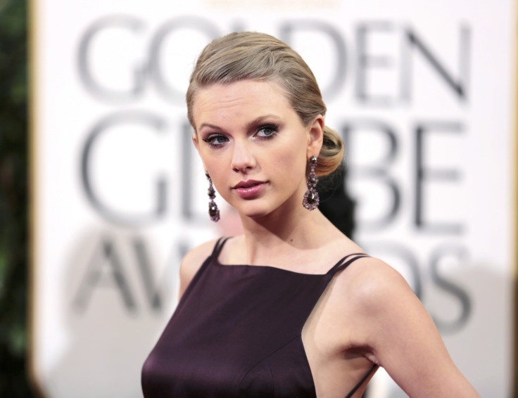 Taylor Swift-Golden Globe Awards Show-Jan. 13, 2013