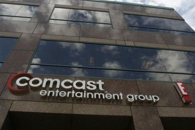 The offices and studios of Comcast Entertainment Group is pictured in Los Angeles