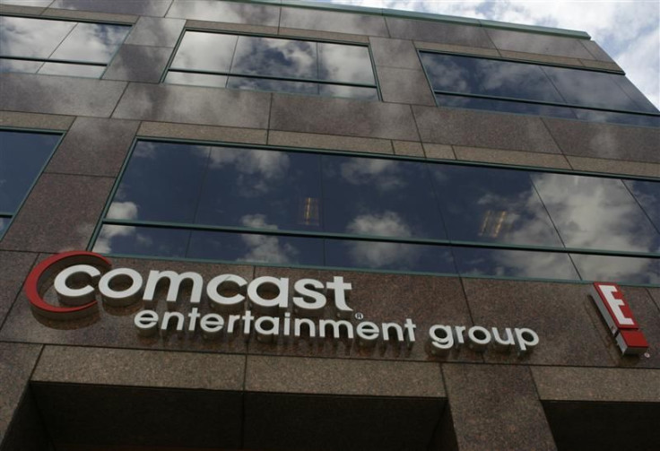 The offices and studios of Comcast Entertainment Group is pictured in Los Angeles
