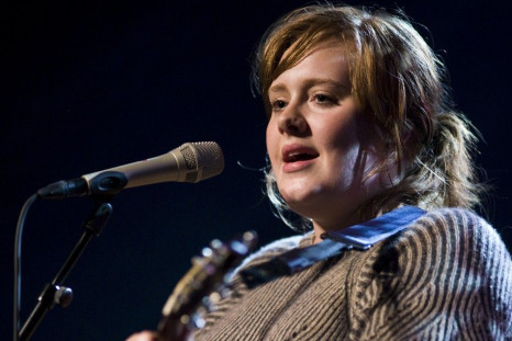 British singer Adele performs at the 42nd Montreux Jazz Festival