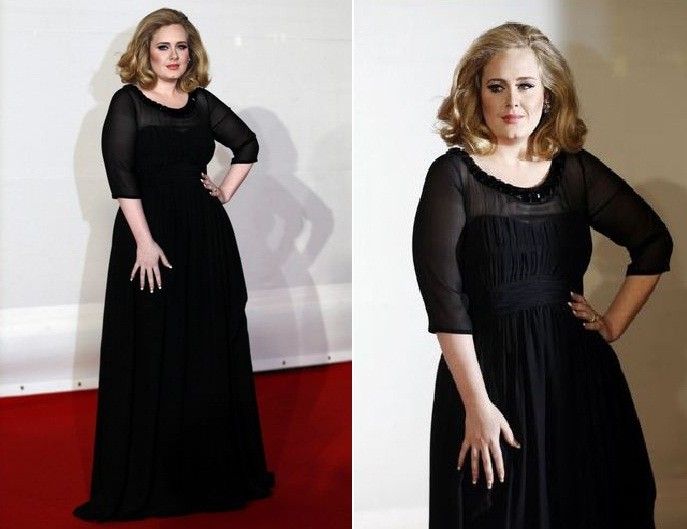Multiple Grammy Award winner Adele arrives for the BRIT Music Awards at the O2 Arena in London February 21, 2012.