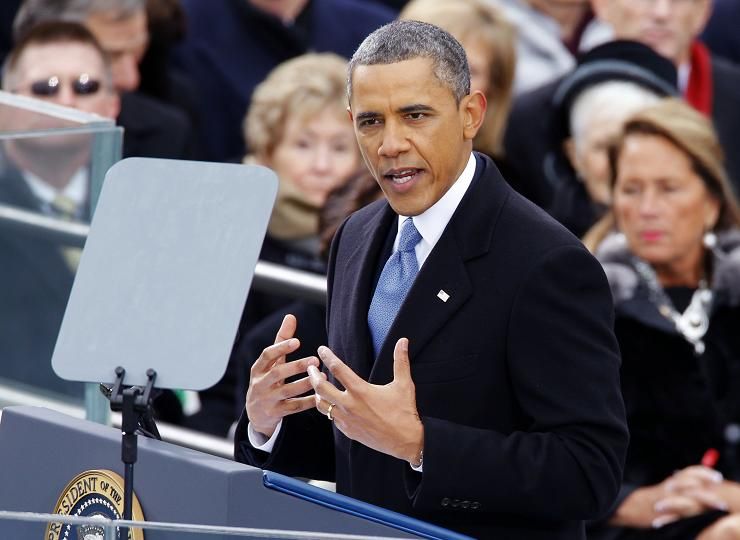 US President Barack Obama, Vice President Joe Biden Take Official Oaths ...
