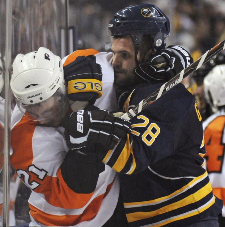 Gaustad brings size and toughness to any team, as James Van Riemsdyk can attest.