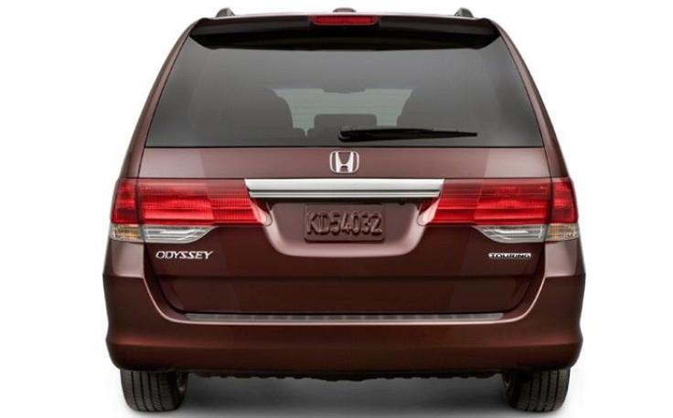 The 2009 Honda Odyssey; a fault with the rear door has led to 46,000 recalls