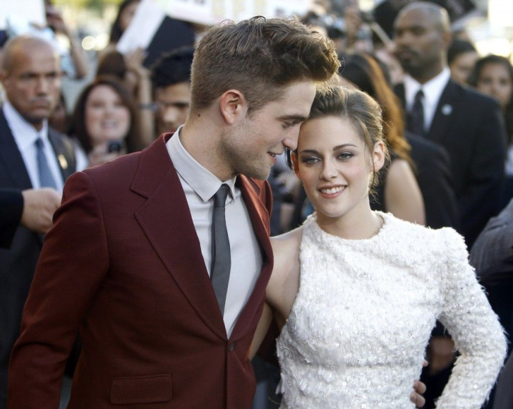 Robert Pattinson and Kristen Stewart