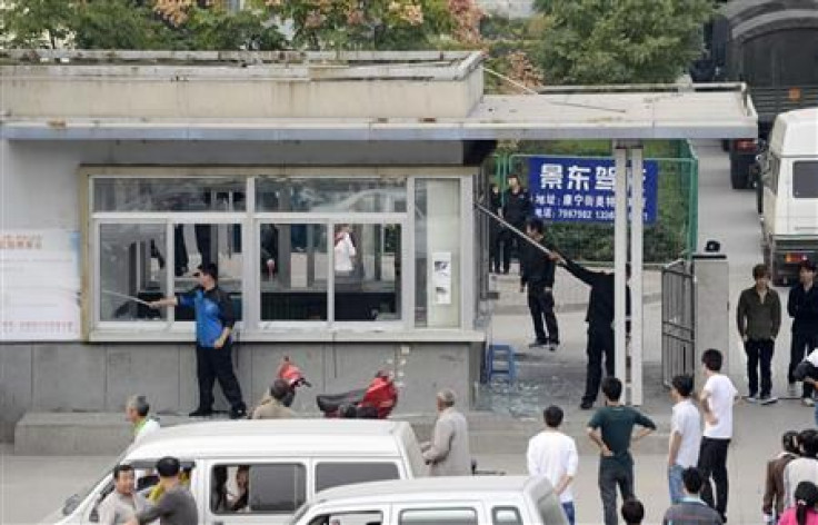 Foxconn Worker Protest, September 2012