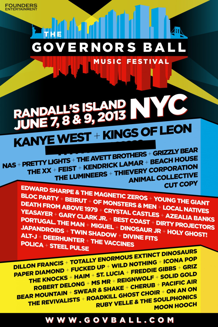Governors Ball Initial Lineup
