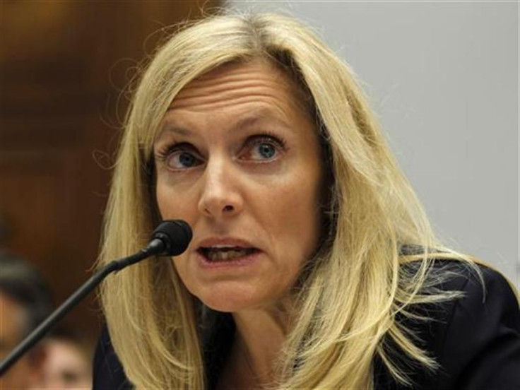 Treasury Undersecretary for International Affairs Lael Brainard testifies at a House Financial Services Committee hearing on financial regulatory reform on Capitol Hill in Washington