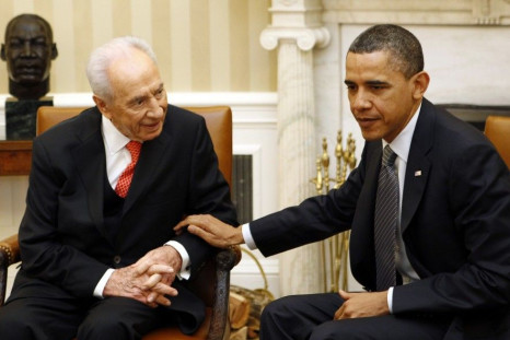 Obama and Peres