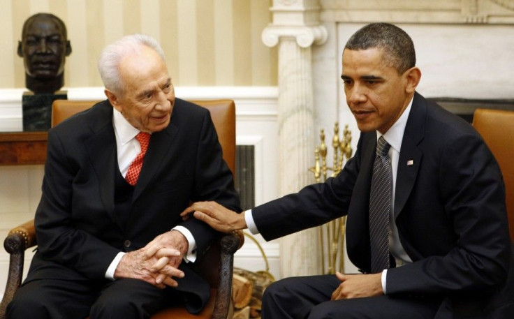 Obama and Peres
