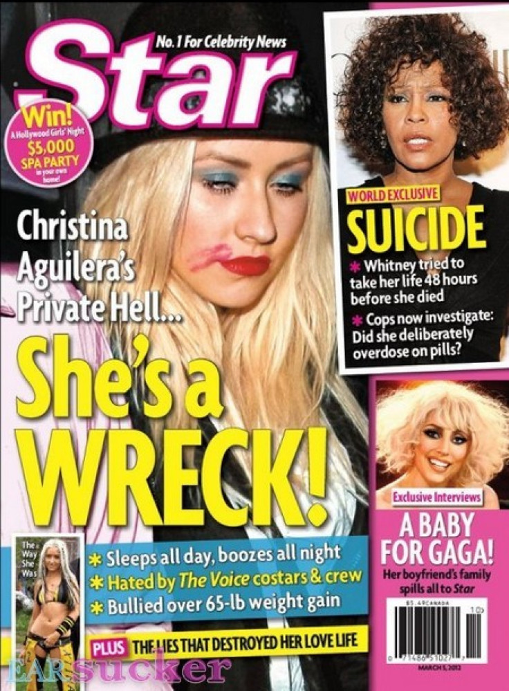 Star magazine christina aguilera