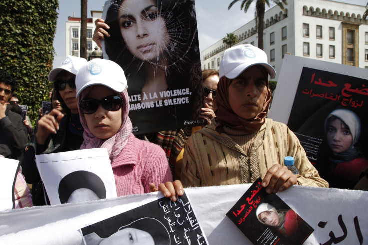 Protest After Amina Al-Filali Suicide In Rabat