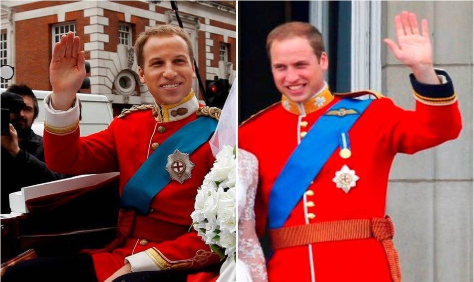 Prince William and his lookalike