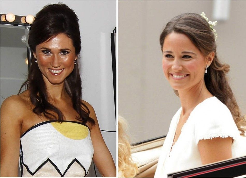 Pippa Middleton and her lookalike