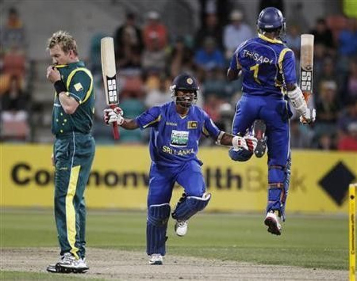 Brett Lee, Nuwan Kulasekara, Thisara Perera