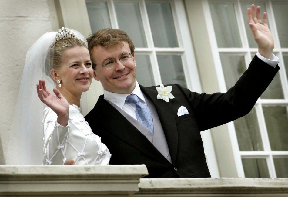 Prince Johan Friso and Mabel Wisse Smit