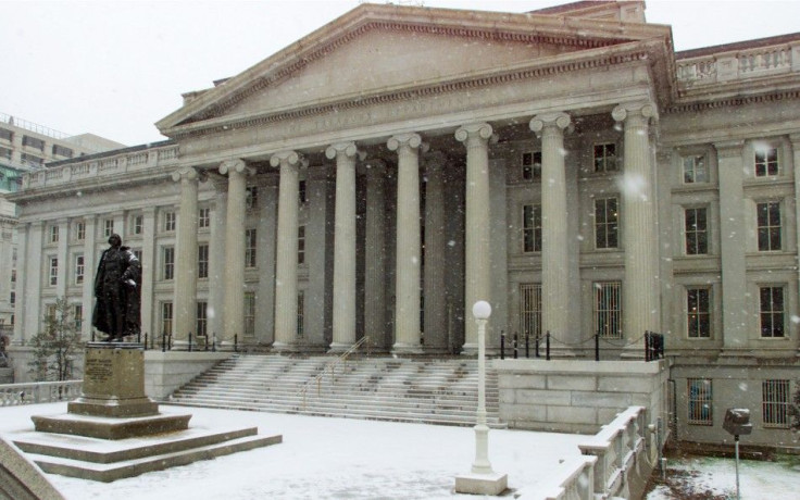 The U.S. Treasury Buidling