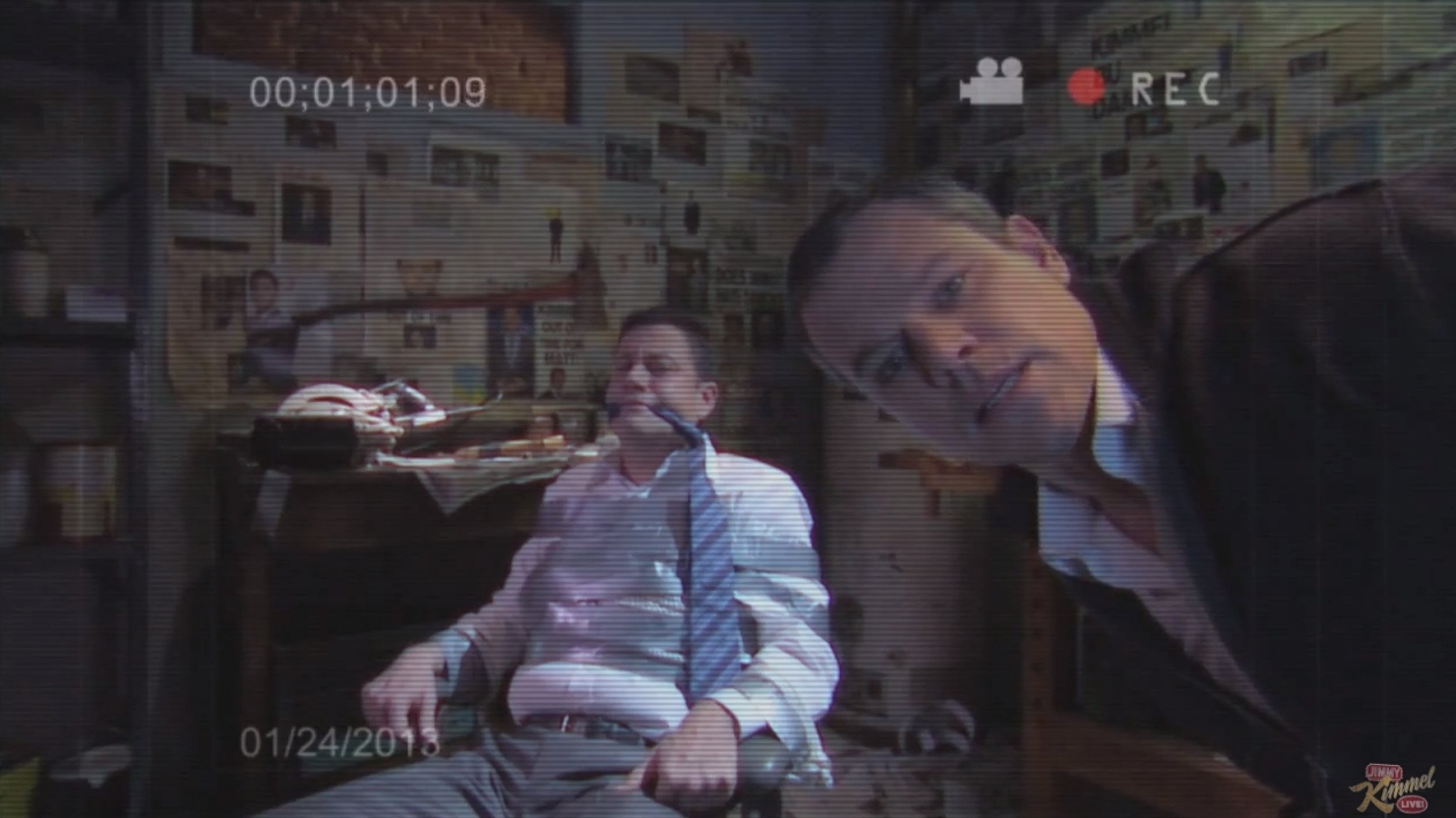 Matt Damon Takes Over 'Jimmy Kimmel Live' With Help From Robin Williams ...